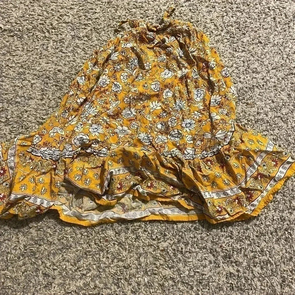 Old Navy toddler floral dress with spaghetti strap | size 18-24m - Picture 2 of 4